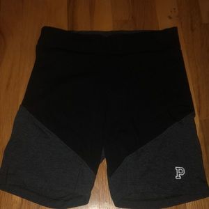 pink biker shorts
